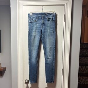 Seven7 Men's Skinny Jeans in Faded Blue Wash